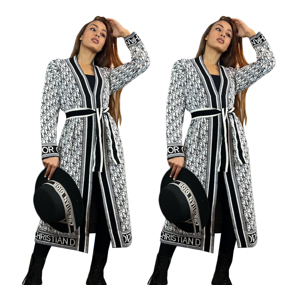 Monochrome Luxe Knit