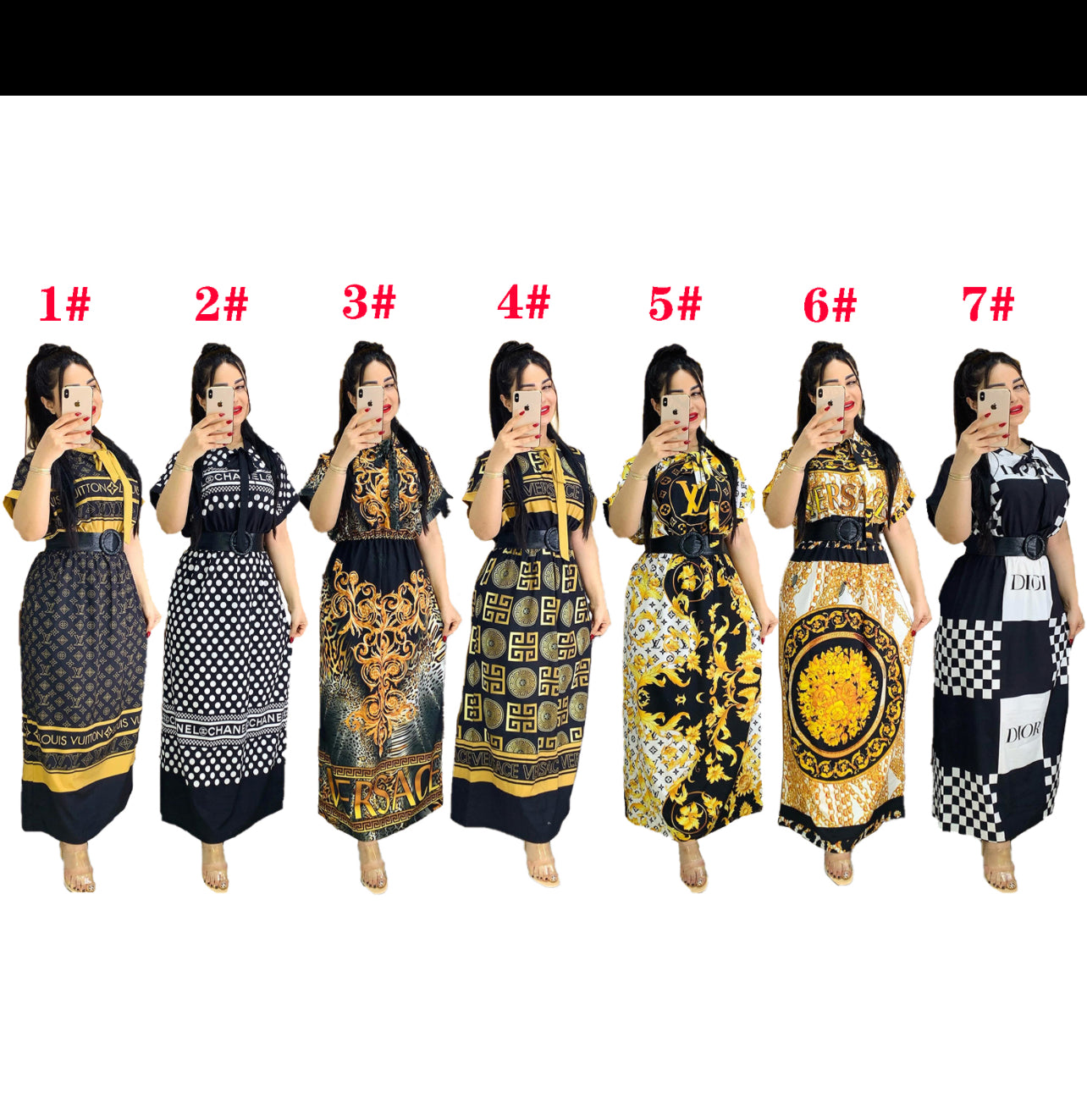 Binary collection dresses