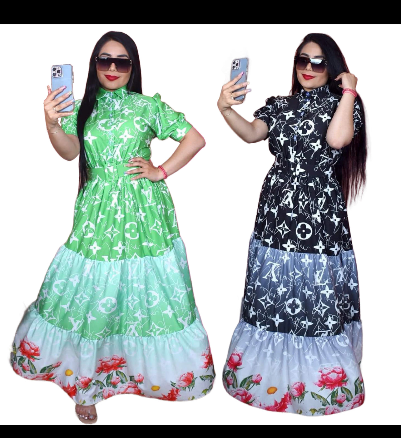High class royal dress