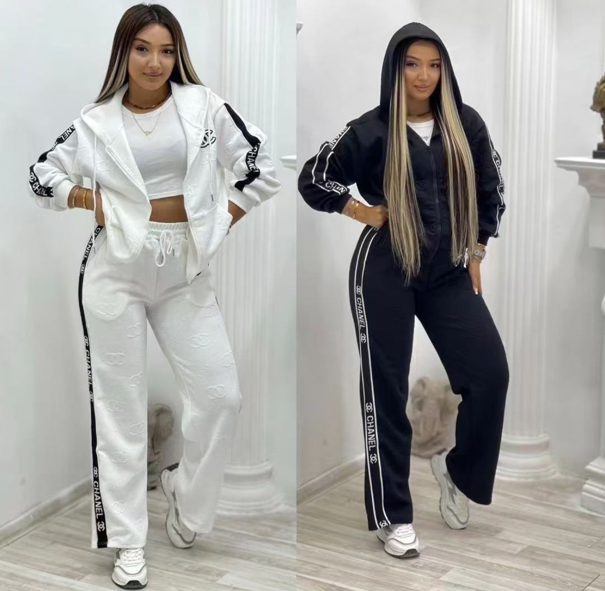 High fashion styled two piece